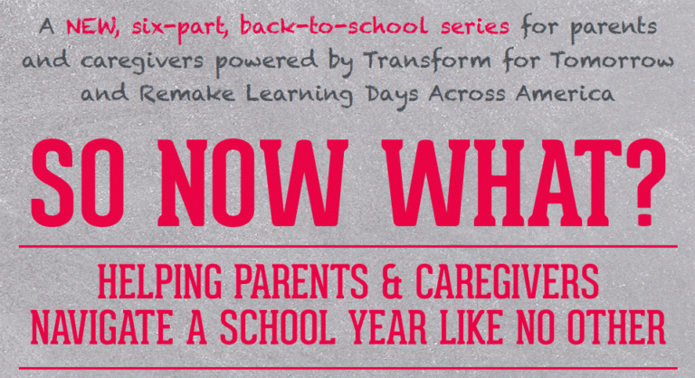 Transform for Tomorrow – Parent and Caregiver Series – Sep 2020 - image thumbnail