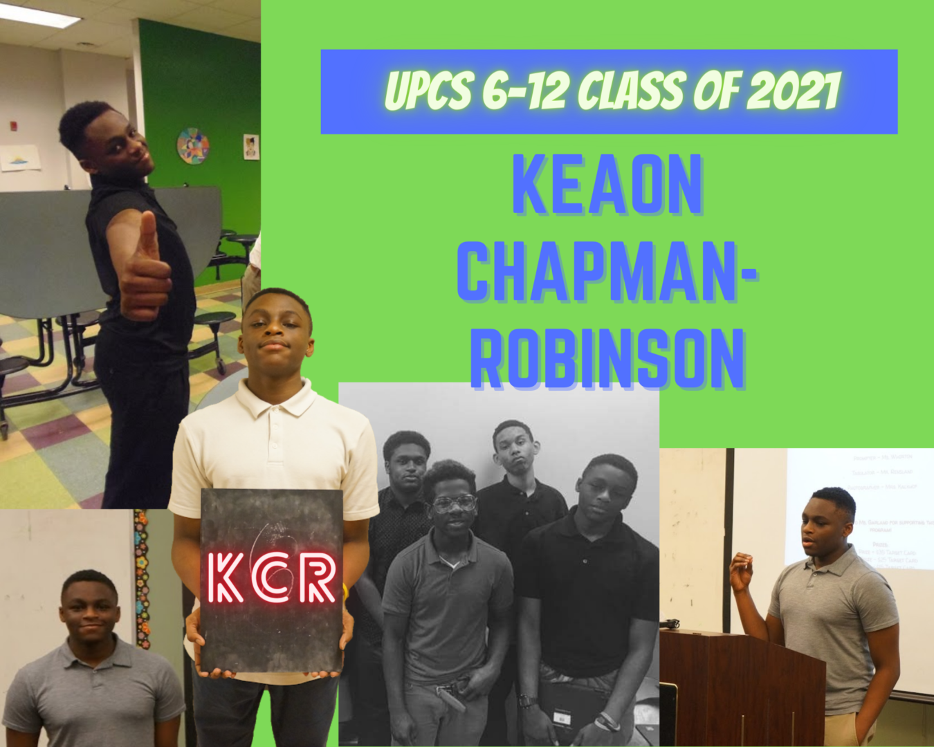 Senior Tribute – Keaon Chapman-Robinson