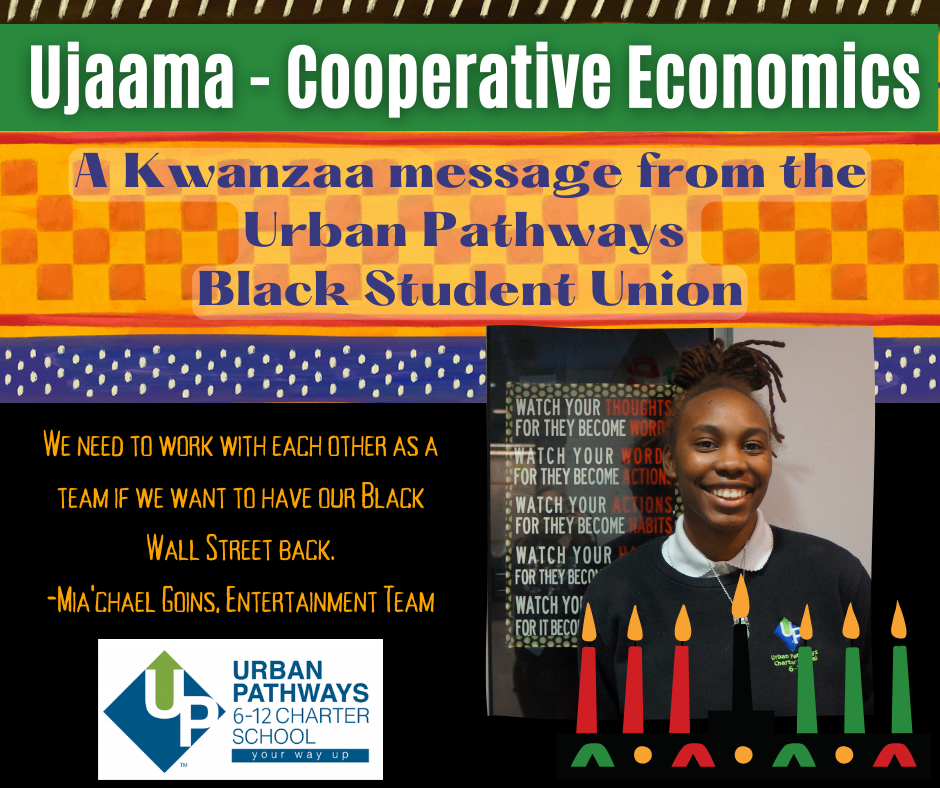 A message from the UPCS BSU for the 4th day of Kwanzaa