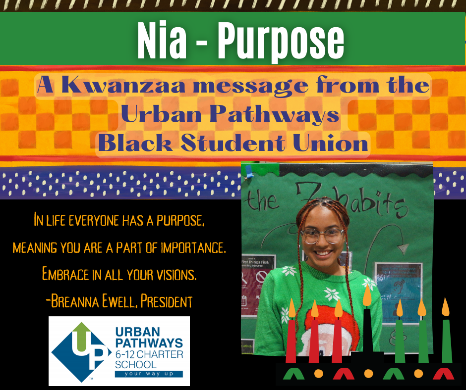 A message from the UPCS BSU for the 5th day of Kwanzaa