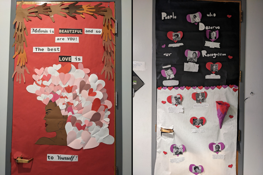 Door Decoration Contest: Getting to the Heart of Black History Month