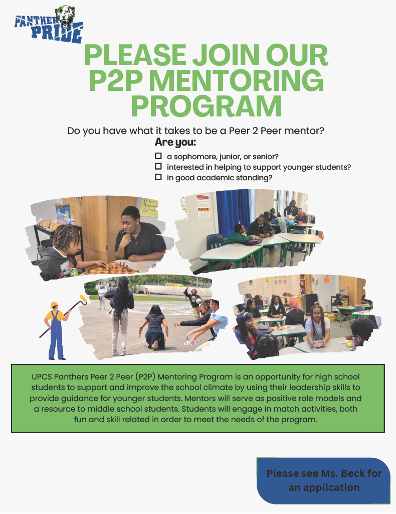 High School – Become a Mentor