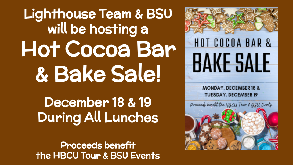 Hot Cocoa Bar & Bake Sale